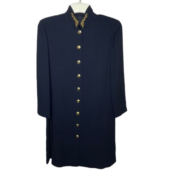 Vintage Liz Claiborne Dress Blue - Picture 1 of 8